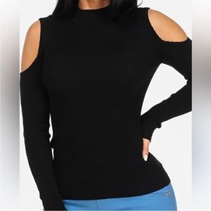 AMBIANCE cold shoulder top